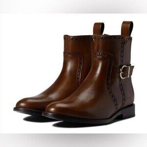 FRANCO CUADRA Women's Bootie in Genuine Leather Brown
